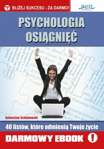Okładka: Sebastian Schabowski - Psychologia Osiągnięć
