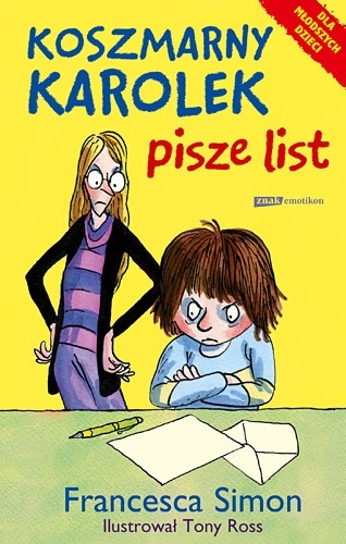Okładka: Francesca Simon - Koszmarny Karolek pisze list
