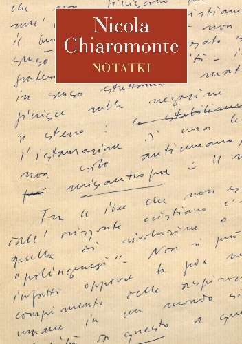 Okładka: Nicola Chiaromonte - Notatki
