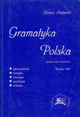 Okładka: Janusz Strutyński - Gramatyka polska