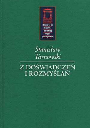 Okładka: Stanisław Tarnowski - Z doświadczeń i rozmyślań