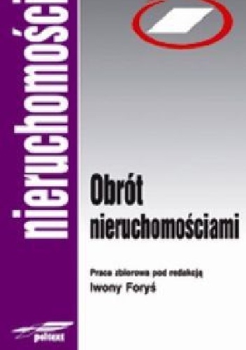 Okładka: Iwona Foryś - Obrót nieruchomościami