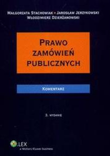Okładka: Małgorzata Stachowiak - Prawo zamówień publicznych komentarz + CD