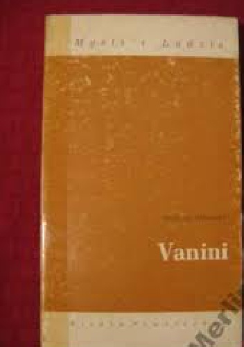 Okładka: Andrzej Nowicki - Vanini