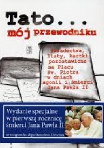 Okładka:  - Tato... mój przewodniku
