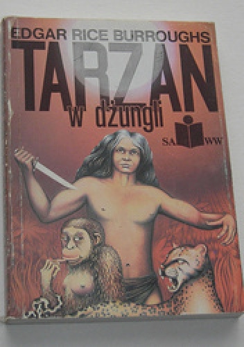 Okładka: Edgar Rice Burroughs - Tarzan w dżungli