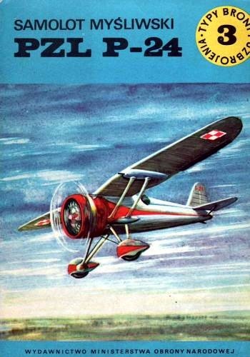 Okładka: Jerzy Domański - Samolot myśliwski PZL P-24