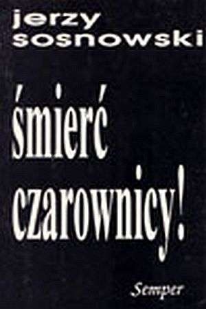 Okładka: Jerzy Sosnowski - Śmierć czarownicy! Szkice o literaturze i wątpieniu