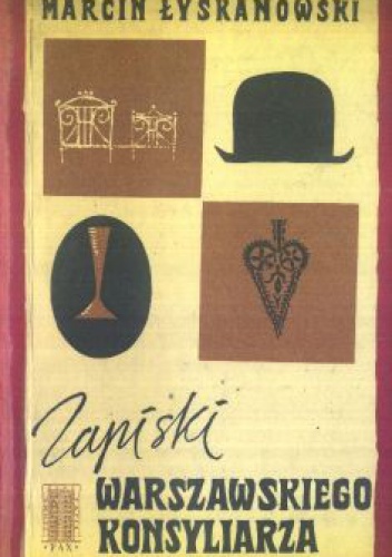 Okładka: Marcin Łyskanowski - Zapiski warszawskiego konsyliarza