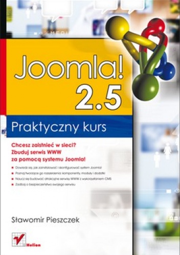 Okładka: Sławomir Pieszczek - Joomla! 2.5. Praktyczny kurs