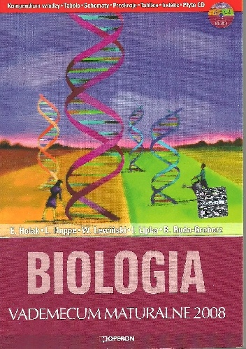 Okładka: Waldemar Lewiński - Vademecum maturalne biologia 2008