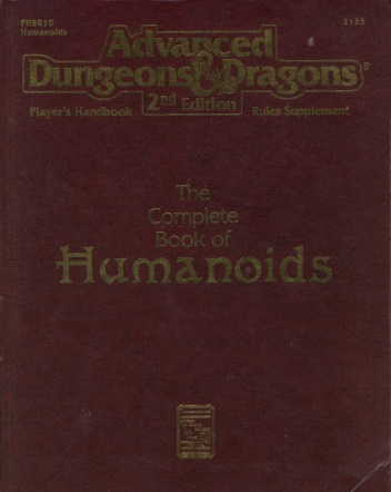 Okładka: Bill Slavicsek - Complete Book of Humanoids, The
