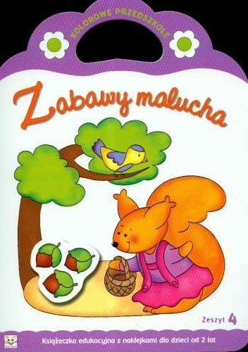 Okładka: Anna Podgórska - Zabawy malucha. Zeszyt 4