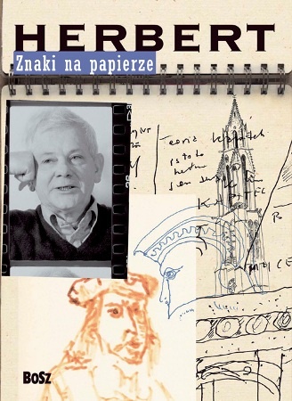 Okładka: Zbigniew Herbert - Znaki na papierze Zbigniew Herbert