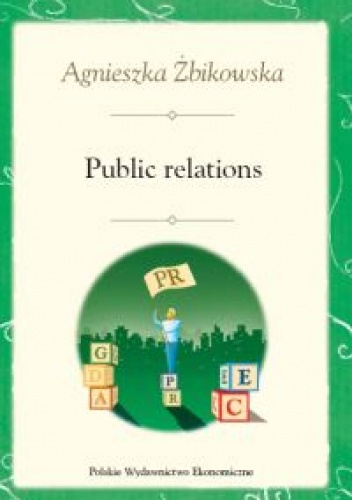 Okładka: Agnieszka Żbikowska - PUBLIC RELATIONS