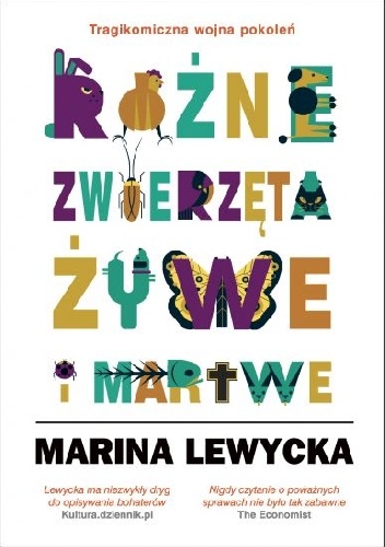 Okładka: Marina Lewycka - Różne zwierzęta żywe i martwe
