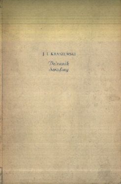 Okładka: Józef Ignacy Kraszewski - Dziennik Serafiny
