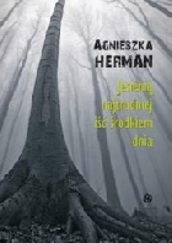 Okładka: Agnieszka Herman - Jesienią najtrudniej iść środkiem dnia