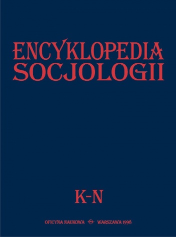 Okładka:  praca zbiorowa - Encyklopedia Socjologii, t. 2