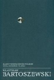 Okładka: Władysław Bartoszewski - Pisma wybrane 1942-1957 t.1