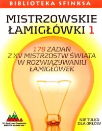 Okładka: Jacek Szczap - Mistrzowskie łamigłówki 1