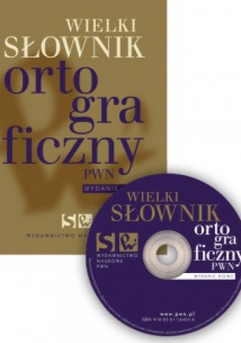 Okładka: Edward Polański - Wielki słownik ortograficzny