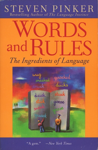 Okładka: Steven Pinker - Words and Rules: The Ingredients of Language
