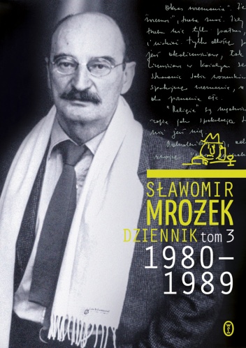 Okładka: Sławomir Mrożek - Dziennik tom 3 1980-1989