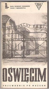 Okładka: Kazimierz Smoleń - Oświęcim 1940-1945. Przewodnik po muzeum