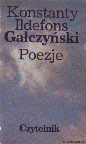 Okładka: Konstanty Ildefons Gałczyński - Poezje