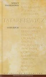 Okładka: Władysław Tatarkiewicz - O szczęściu