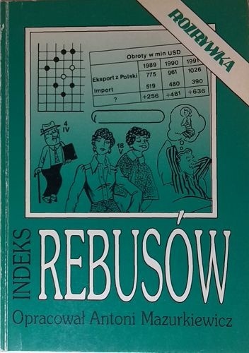 Okładka: Antoni Mazurkiewicz - Indeks rebusów z lat 1980-1993
