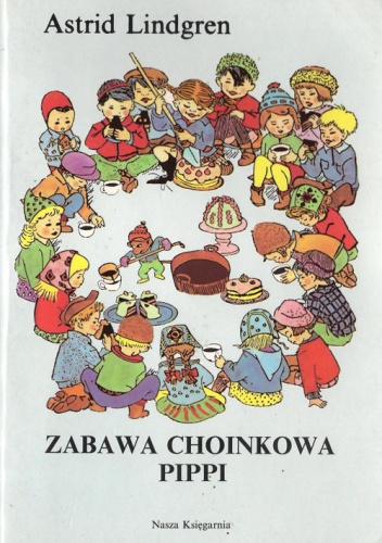 Okładka: Astrid Lindgren - Zabawa choinkowa Pippi