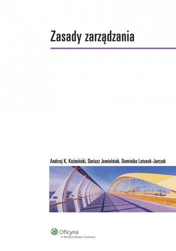 Okładka: Dariusz Jemielniak - Zasady zarządzania