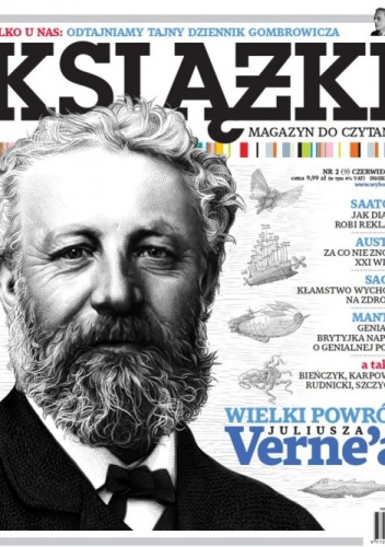 Okładka: Marek Bieńczyk - Książki. Magazyn do czytania, nr 2 (9) / czerwiec 2013