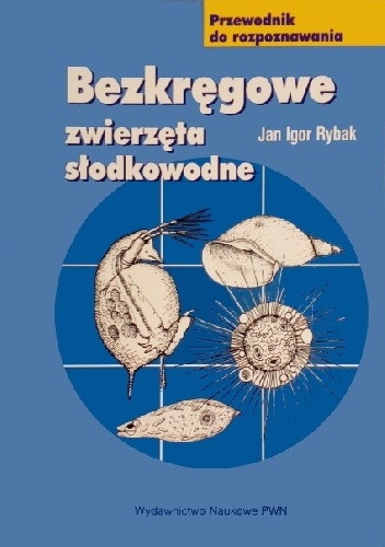 Okładka: Jan Igor Rybak - Bezkręgowe zwierzęta słodkowodne. Przewodnik do rozpoznawania