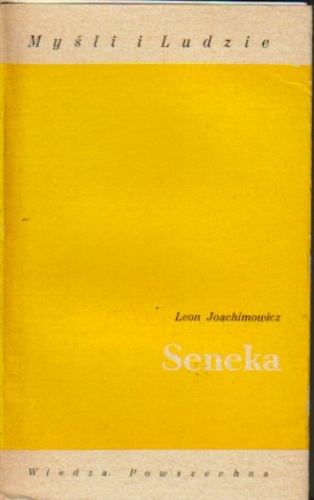 Okładka: Leon Joachimowicz - Seneka