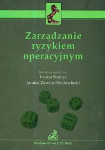Okładka: Iwona Staniec - zarządzanie ryzykiem operacyjnym