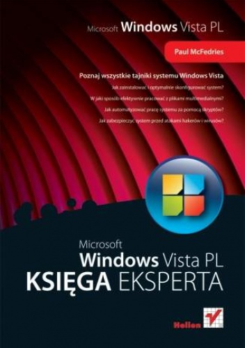 Okładka: Paul McFedries - Windows Vista PL. Księga eksperta