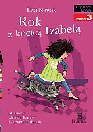 Okładka: Ewa Nowak - Rok z kocicą Izabelą