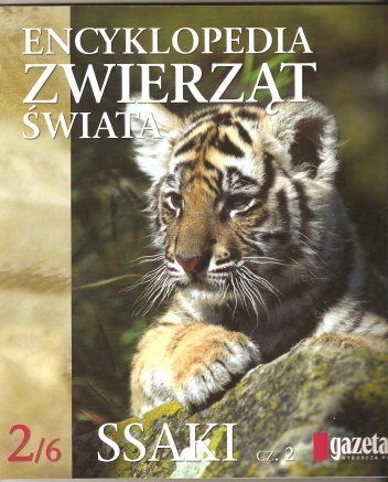 Okładka:  praca zbiorowa - Encyklopedia zwierząt świata. Ssaki cz.2