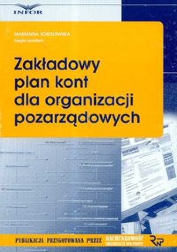 Okładka:  praca zbiorowa - Zakładowy plan kont dla organizacji pozarządowych