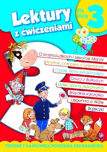 Okładka: Anna Wiśniewska - Lektury dla klasy 3 z ćwiczeniami