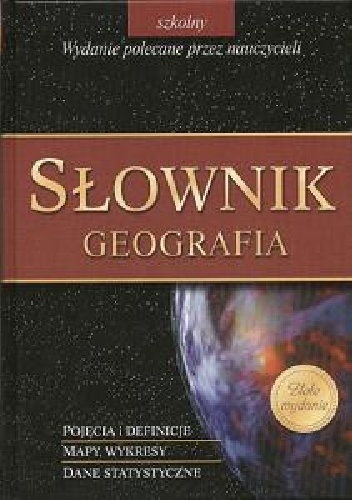Okładka: Sławomir Jaszczuk - Słownik Geografia