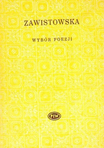 Okładka: Kazimiera Zawistowska - Wybór poezji