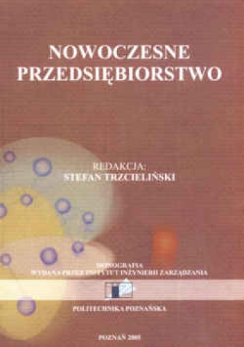 Okładka: Stefan Trzcieliński - Nowoczesne przedsiębiorstwo