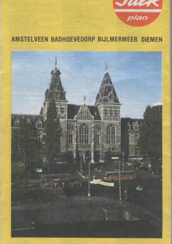 Okładka:  praca zbiorowa - Amsterdam: Stadsplattegrond met Centrumkaart