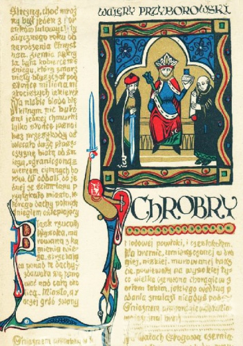 Okładka: Walery Przyborowski - Chrobry. Opowiadanie historyczne z XI wieku.