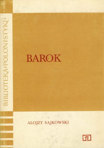 Okładka: Alojzy Sajkowski - Barok