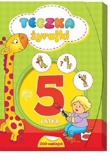 Okładka: Joanna Myjak - Teczka żyrafki 5 latka